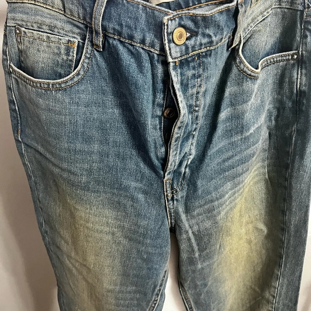 Free People SERAIN MID high  RISE SLIM
BOOT CUT NWT 29 Button Fly - Picture 6 of 13
